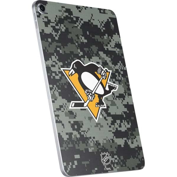 Skinit Decal Tablet Skin Compatible with iPad 11th Gen (2025) - Officially Licensed NHL Pittsburgh Penguins Camo Design