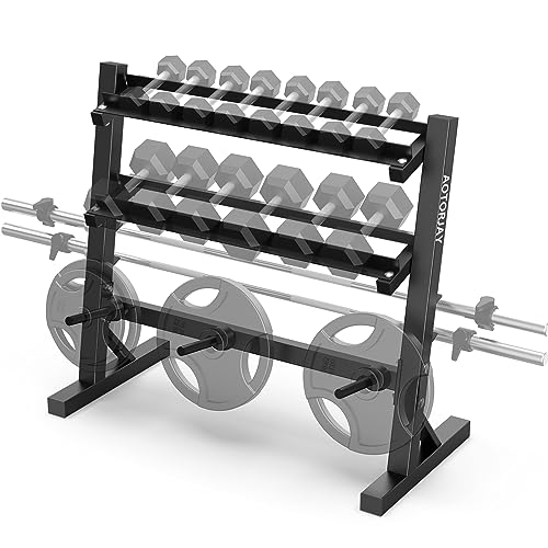Estante De Pared Para Pesas Y Bandas De Resistencia - Soporta 150 Lbs, 20 Agujeros, Con Mosquetones, Fácil Montaje