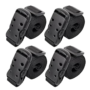 Ayaport Ayport2005 Paski Nylonowe z Klamrą 4 szt.