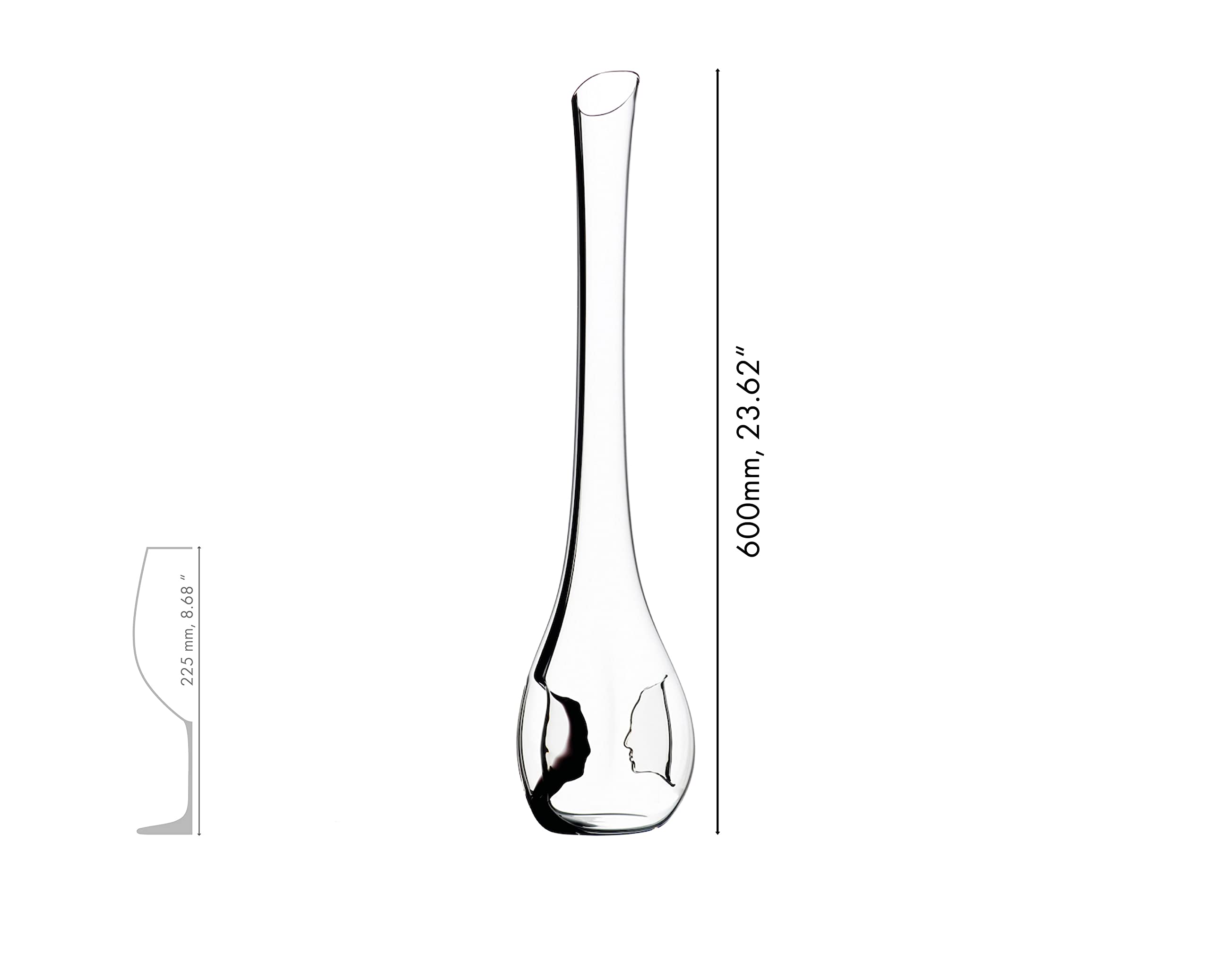 Riedel 4100/13 Dekanter Black Tie Face To Face