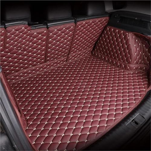 Tapis de coffre pour Hyundai Tucson NX4 2024-2025 protection intégrale imperméable wine red