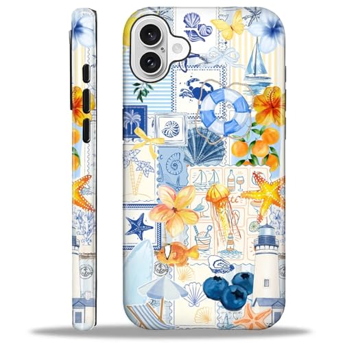 Étui iPhone 16 Plus antichoc et coque esthétique double couche pour femmes et filles