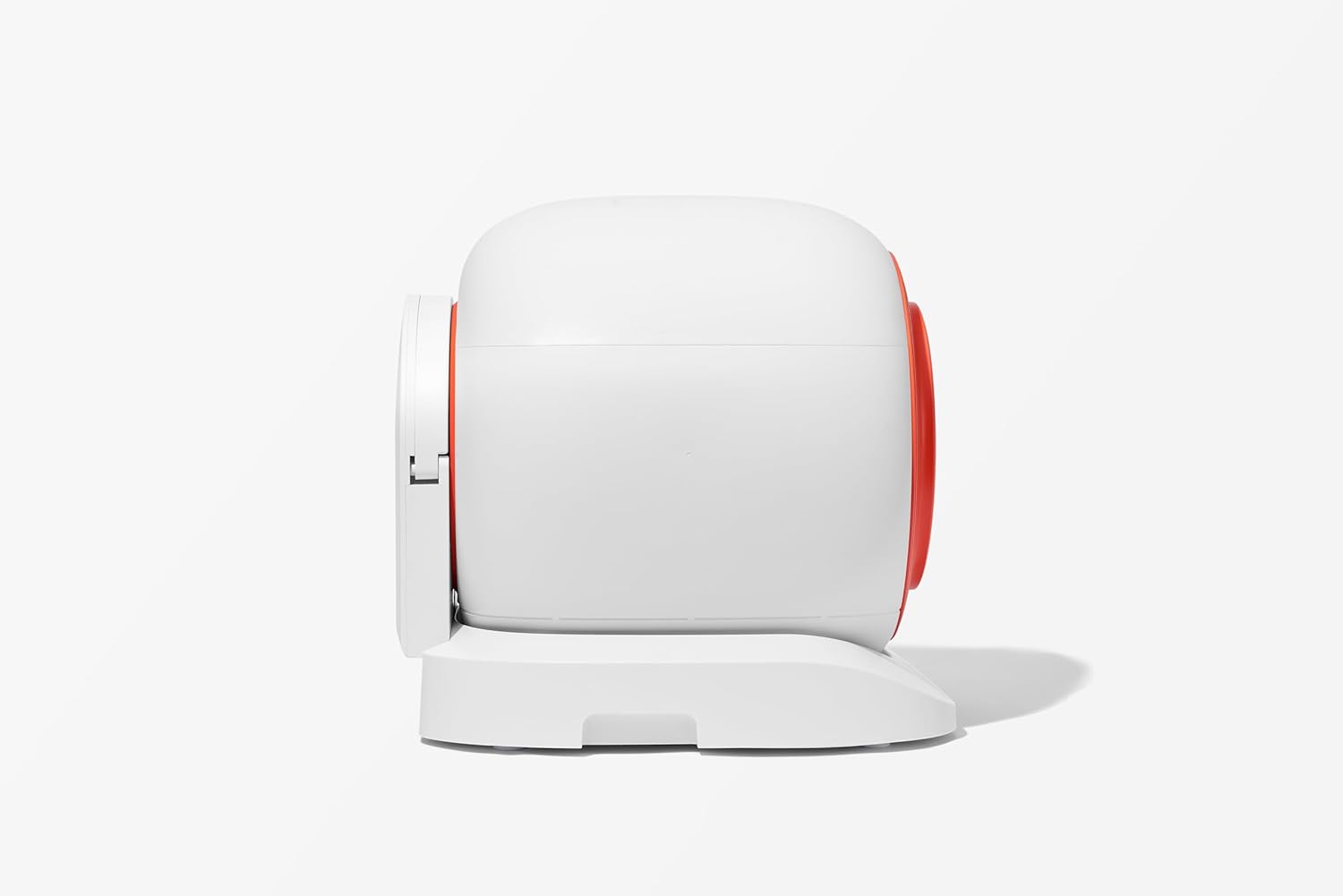 ດ້ານຂ້າງfile view of the Tonepie Smart Cat Litter Box, showing its compact depth.