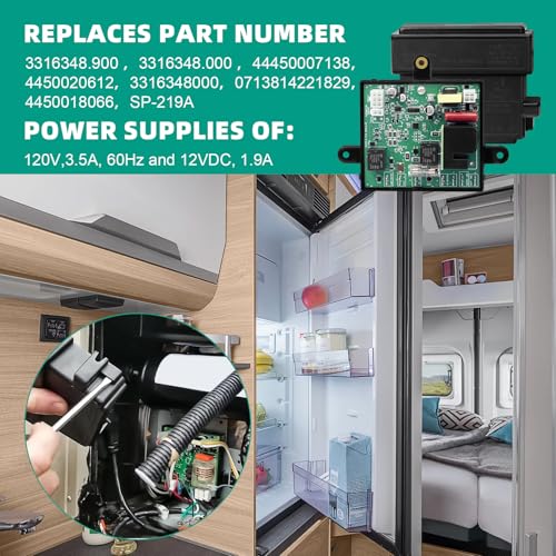 SZHY-LINK Upgraded 3316348.900 Rv Refrigerator Control Board, RV Fridge Circuit Control Board for Dometic Fridge Rv Refrigerator Parts DM2652 DM2852 RM2652 NDM1062 RV Thermostat Replacement by SZHY-LINK - Used condition - Image 8