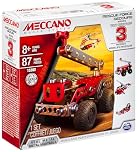 MECCANO, 3 Model Set - Rescue with 87 Parts and 2 Real Tools Kids STEM Construction Education Toy, Model Building Kit for Boys and Girls Aged 8 and Up