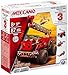 MECCANO, 3 Model Set - Rescue with 87 Parts and 2 Real Tools Kids STEM Construction Education Toy, Model Building Kit for Boys and Girls Aged 8 and Up