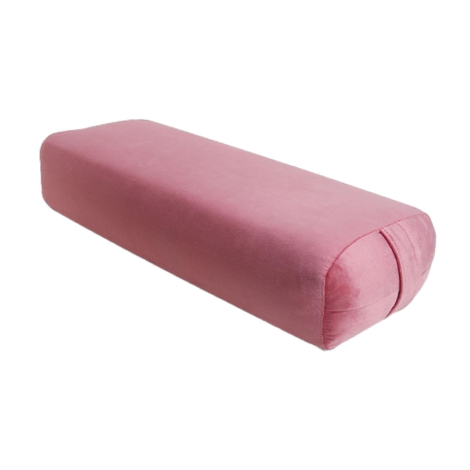 Cómoda Almohada de Yoga con Soporte para práctica de Yoga restaurativa, Funda extraíble y Esponja Suave de Apoyo, cojín de meditación con Esponja, Accesorios para