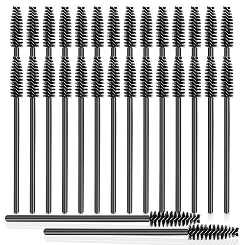 Teenitor 30pcs Mascara Wands, Lash Spoolie Applicators