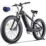 【EBIKE FOR LONGER RANGE】— Featured with the UL Listed 48V/15Ah lithium-ion battery, the ebikes for adults ensures a riding range of 35-45 miles(ebike mode) and 45-60 miles (PAS mode). It is integrated waterproof and removable, convenient to charge on...