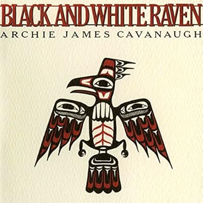 Black and White Raven-Vinyle Blanc & Noir
