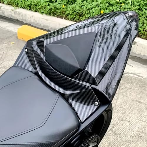 Midimttop Rear Passenger Seat Cover Cowl Compatible with Ya-ma-ha MT03 YZF R3 R25 MT-03 MT-25 MT-03 YZF-R25 2013 2014 2015 2016 2017 2018 2019 2020 2021 (Carbon fiber look)