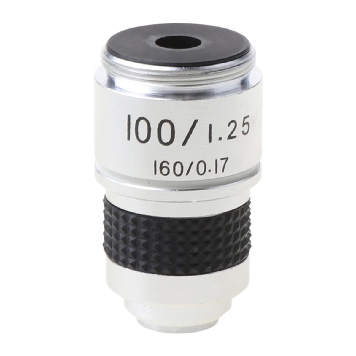 Lab Microscope Accessories 4X 10X 40X 100X Microscope Objective Lens Achromatic Objective Microscope Parts(100X)