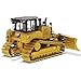 Diecast Masters 1:50 Scale Cat D6 XE LGP VPAT Bulldozer for Collectors, Caterpillar Track-Type Tractor Construction Vehicle Model Replica, High Line Series, 85554
