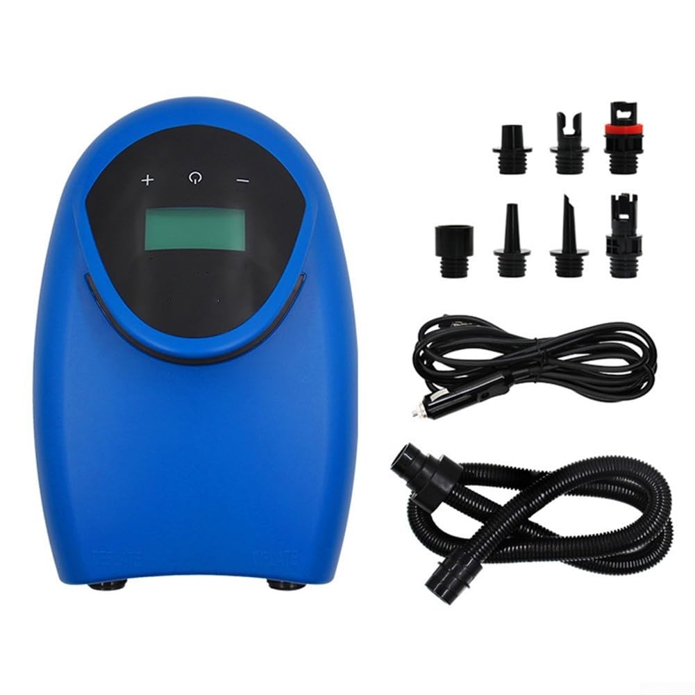 Bomba de aire eléctrica de 20 PSI con apagado automático para tabla de remo