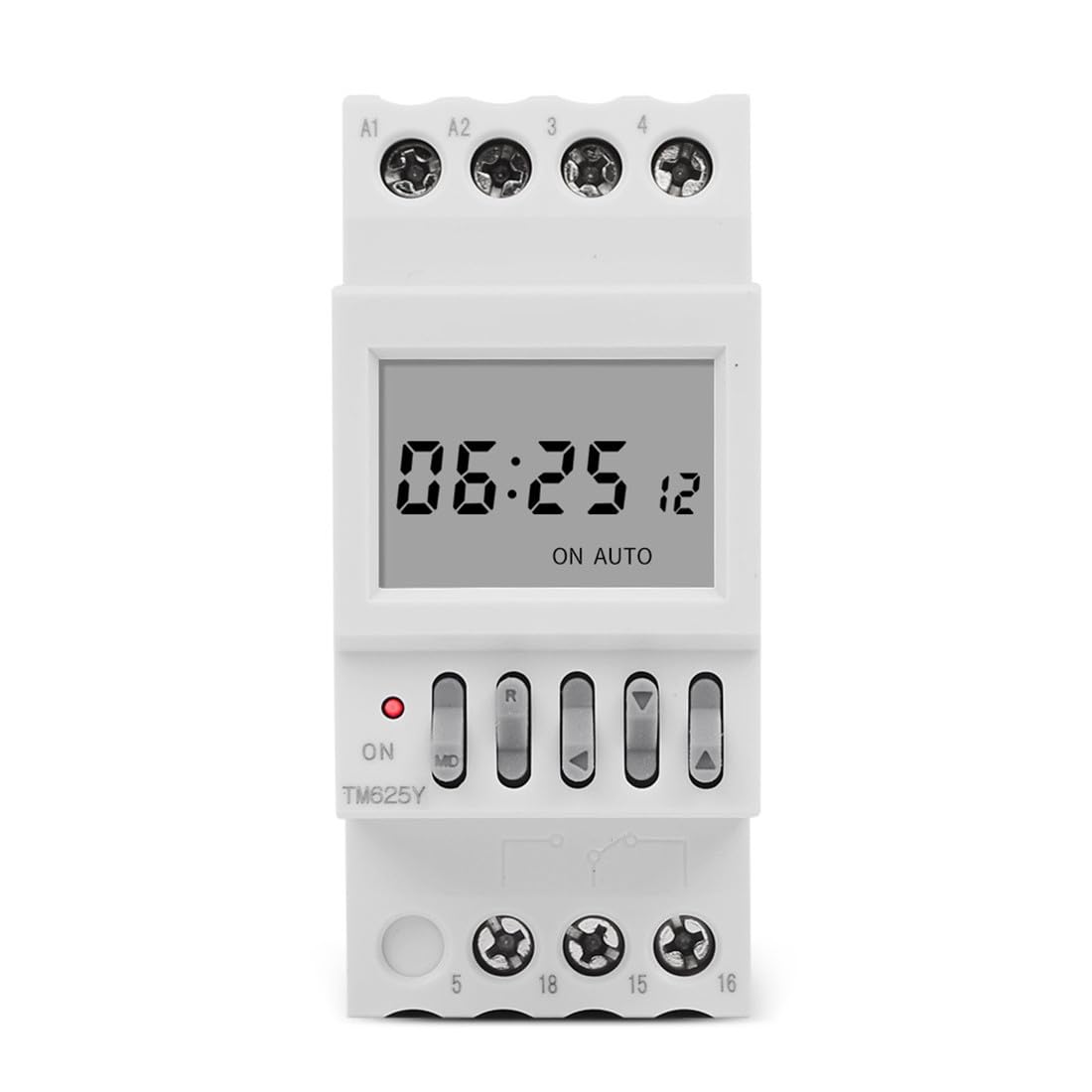 TM625Y AC220V Infinite Jahrzyklus Monatlicher Timer Schalter 12 ON/Off TagesProgramerung Jahrsteuerung Jahr 16A Last DIN-Schienenhalterung