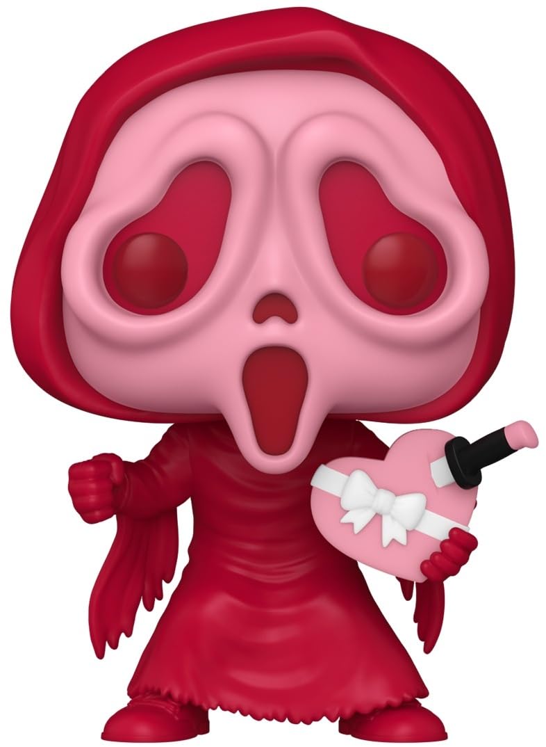 FunkoPOP Movies: Valentines - Ghostface - Collectable Vinyl Figure - Gift Idea - Official Merchandise - for Kids & Adults - Horror Fans - Model Figure for Collectors and Display