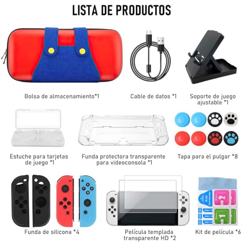 Lista de Funda nintendo switch - solo los mejores. 14 Imagen adicional