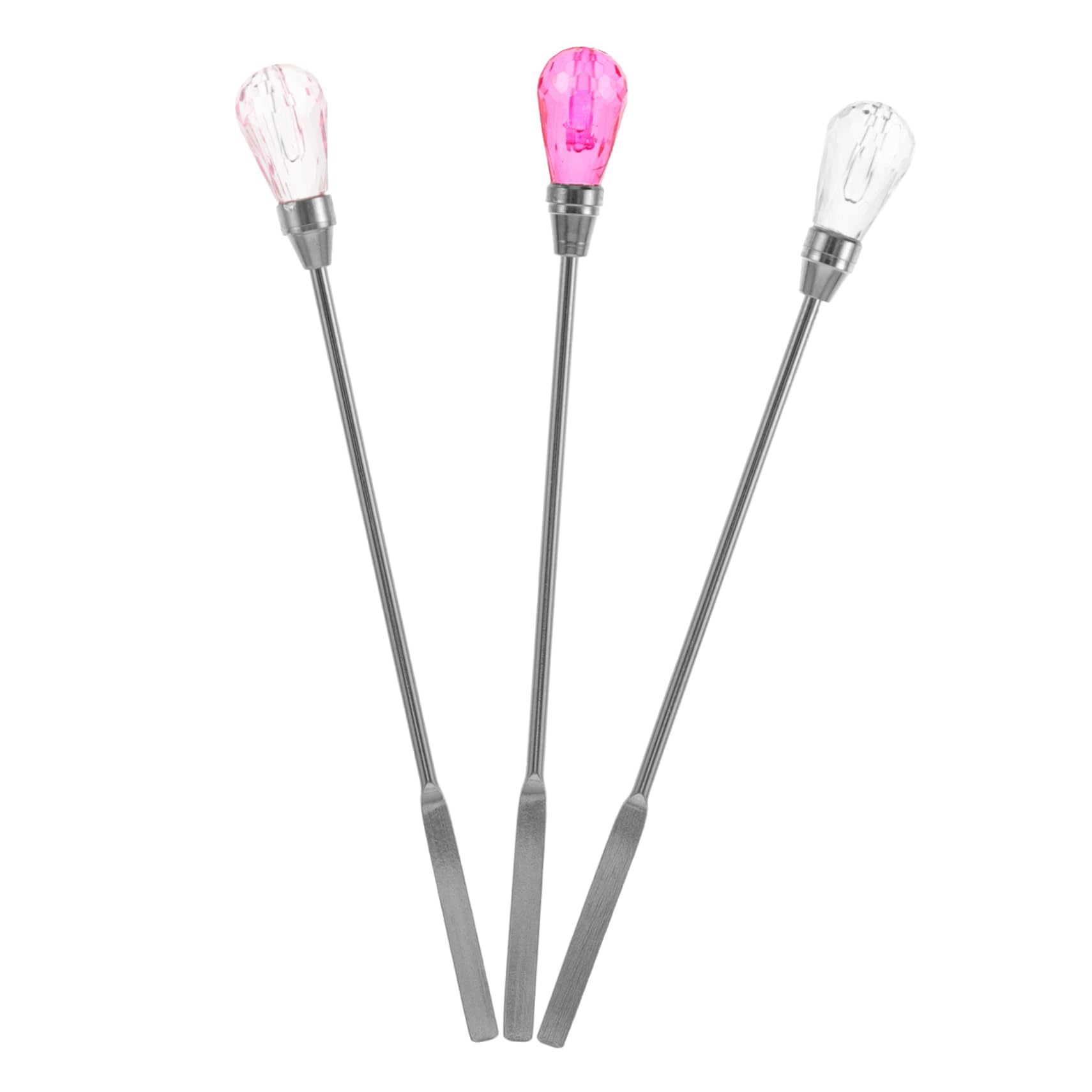 LALADEFIEE Sealing Wax Stirrer Rod Stir Stick Spoon 3pcs Melting Wax Stirrer for Coffee Tea Hot Drink