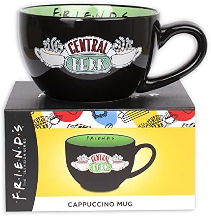Friends - Friends Mug - Ceramic Mug - 650 ml Capacity - Central Perk Mug - Novelty Mug - Cappuccino Coffee Mug - Friends Merchandise - Friends TV Show Gifts