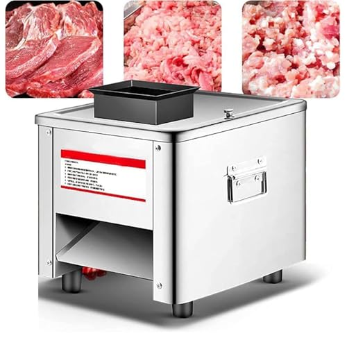 Maquina cortadora de carne 850W acero inoxidable