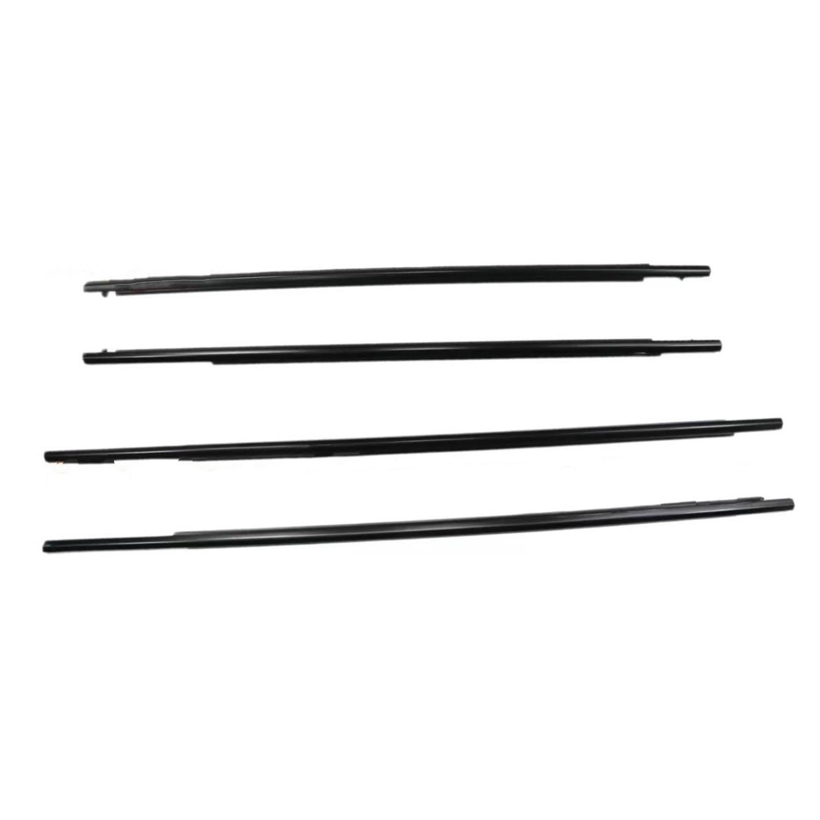 One Color Car Window Rubber Seal For Toyota For Sienna 2021+ 68210-08040 68160-08040 68180-08040 Black Car Window Weatherstrip Window Weatherstrip