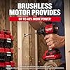 CRAFTSMAN V20 BRUSHLESS RP Compact Drill/Driver, Variable Speeed Trigger, Built In LED, Includes Battery and Charger (CMCD714D1) #5