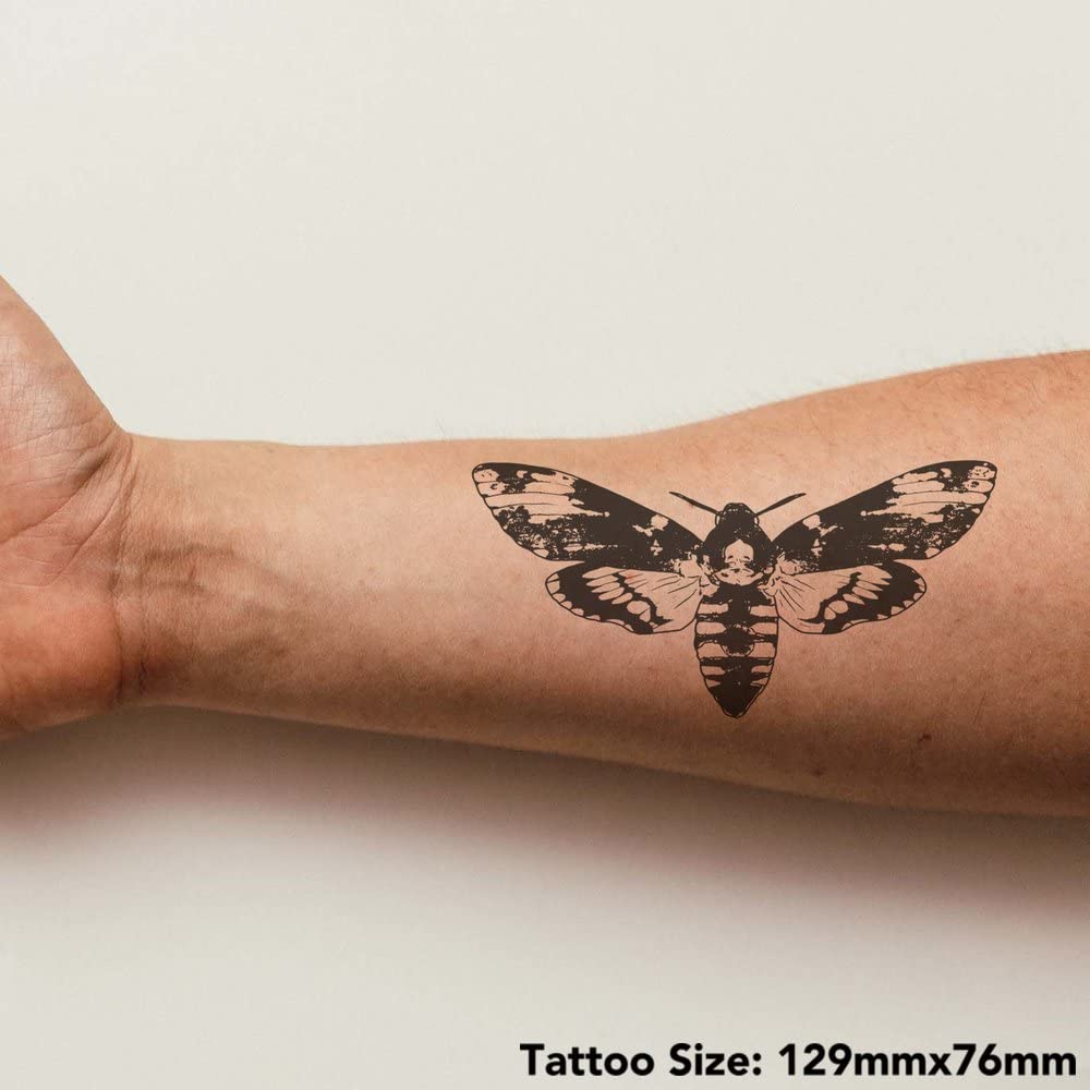 Death Hawk Moth Tattoos Tomsmithtattoo Death's Head Hawk Moth Today,