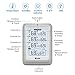 Indoor Outdoor Thermometer Wireless, 4.5 Inch Display Digital Hygrometer Thermometer Temperature Humidity Monitor with 330ft Range Sensor and Adjustable Backlight