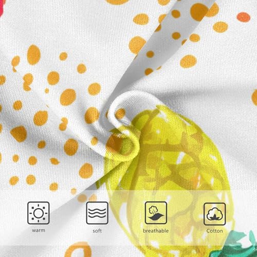 Pineapples Red Hibiscus Flowers Girl Panties Cute Toddlers Underwear Floral Cotton Cartoon Briefs Underpants 2t3