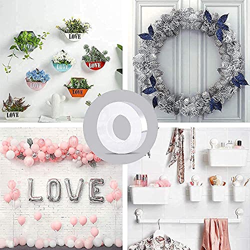 Image of Double Sided Tape Heavy Duty (3 Meter), Multipurpose Removable Mounting Adhesive Strips Gel Grip Wall Tape, Washable Traceless Carpet Mat Poster Tape for Home (Transparent)