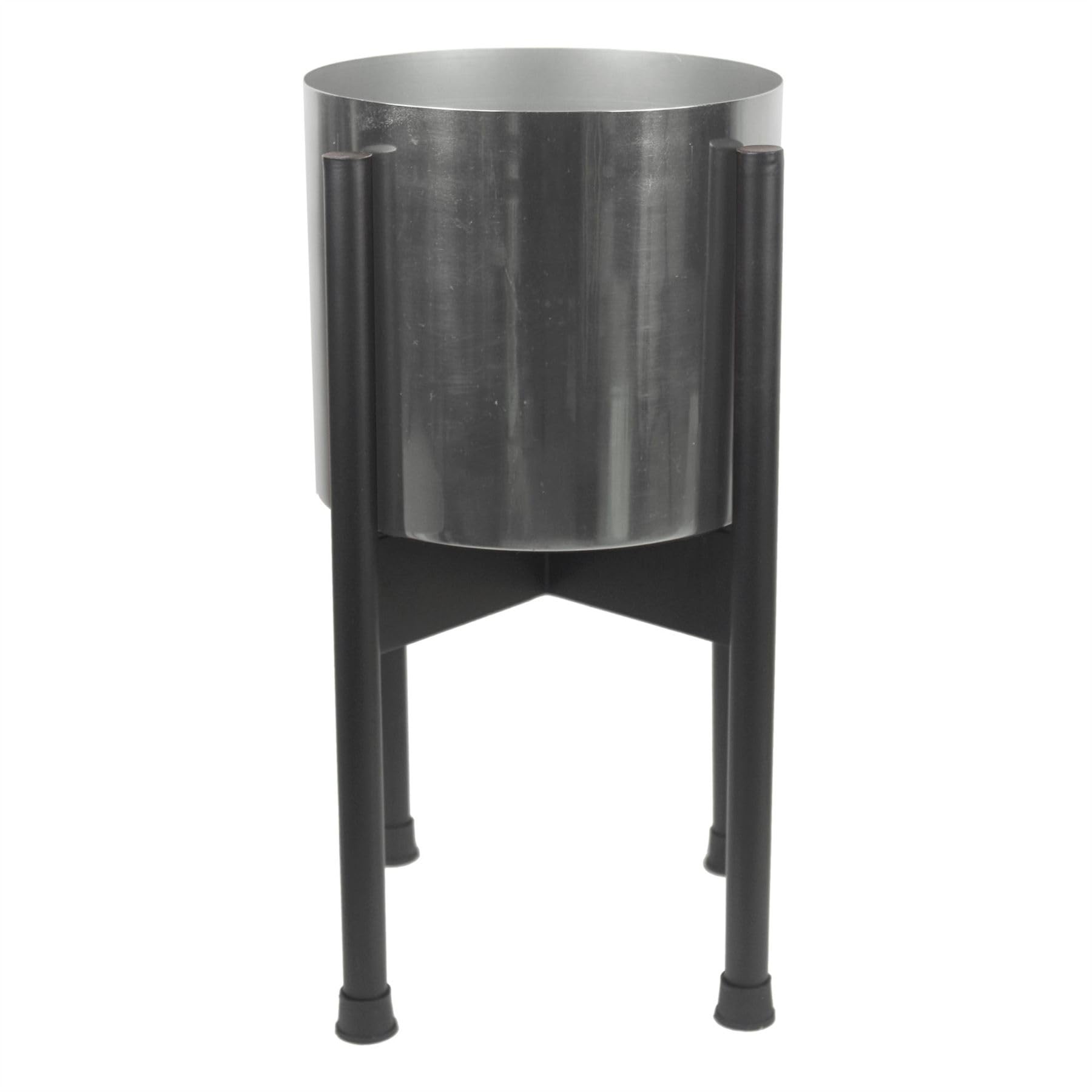 Leaf Metal Planter