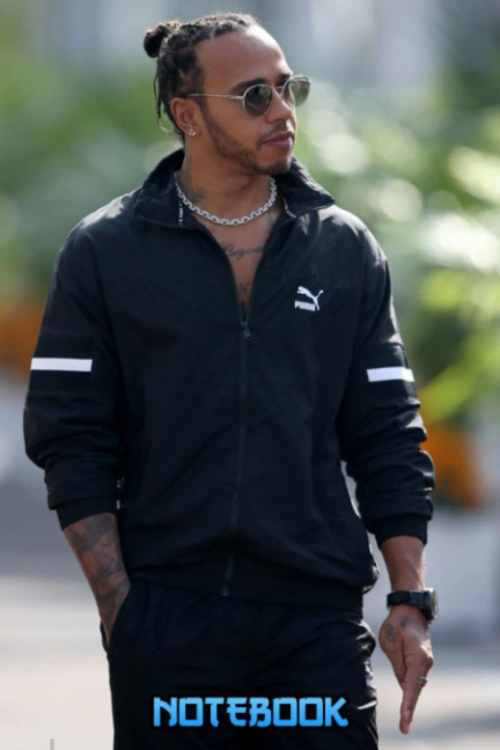 Carnet de notes Lewis Hamilton ligné, l'idée cadeau idéale pour Thanksgiving