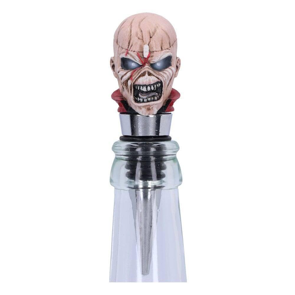 Nemesis Now Officially Licensed Iron Maiden The Trooper Bottle Stopper, Silver, 10cm