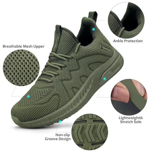 Image of Feethit Womens Running Shoes Lightweight Walking Tennis Shoes Non Slip Comfortable Fashion Sneakers
