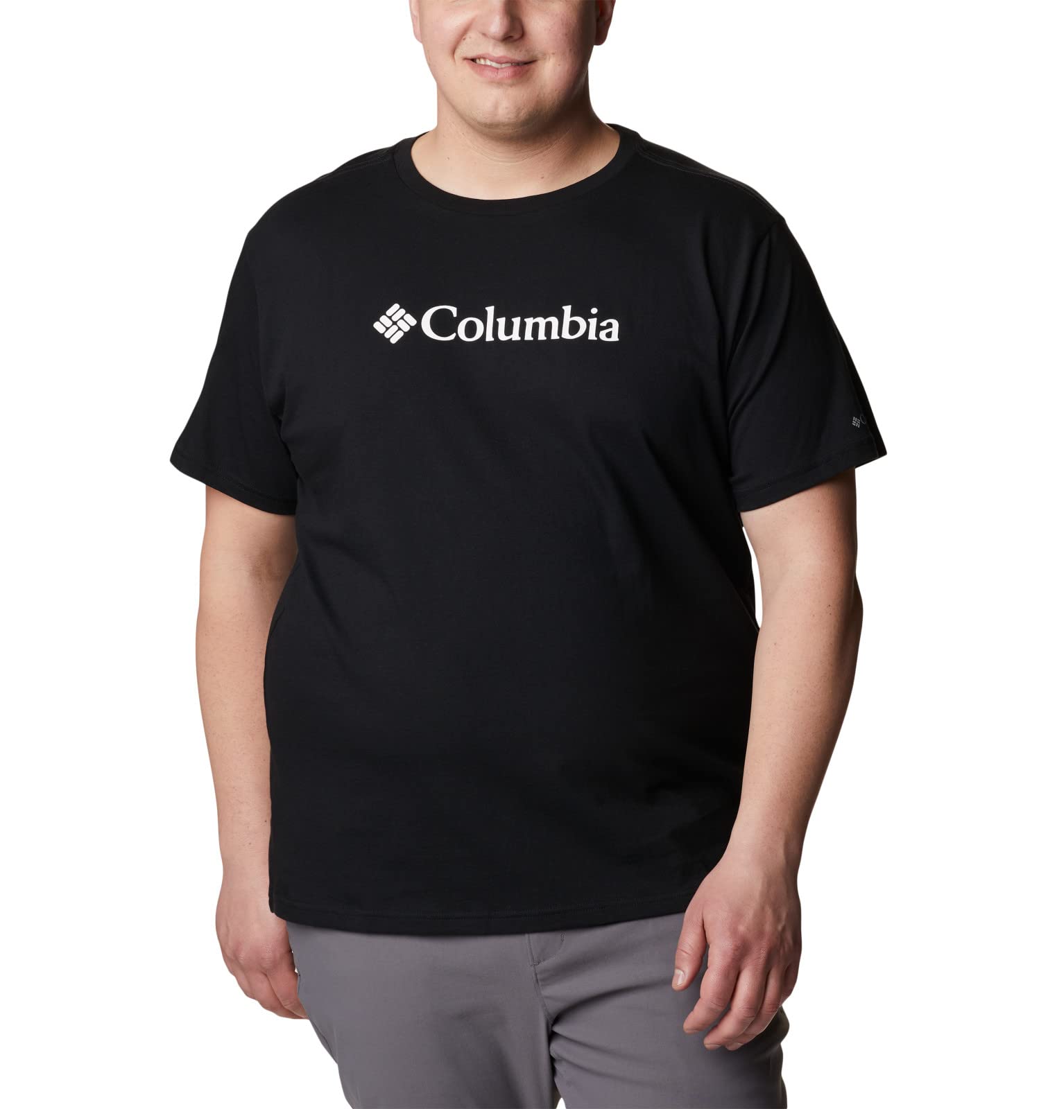 Camiseta De Manga Corta Columbia CSC Basic Logo Para Hombre