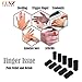 Luniquz Finger Sleeves, Thumb Splint Brace for Finger Support, Relieve Pain for Arthritis,Triggger Finger, Compression Aid for Sports, Black
