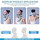 ALLILUYAA Cervical Neck Traction Device, Nackenstrecker mit 3 Power Tractions und 8 Eingebauten Airbags, Nackenretter für Linderung von Nackenschmerzen und zum Schutz