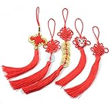 Elementos tradicionales chinos incluidos: Pekín Facebook, Fengshui Coin, Jade colgante, todos son representativos de paz y armonía