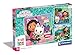 Produktbild Clementoni Supercolor Gabbys Dollshouse Puzzle 3 x 48 Teile - Puzzle für Kinder ab 5 Jahren - buntes Kinderpuzzle mit besonderer Leuchtkraft & Farbintensität 25295