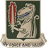 40th Armor Unit Crest (By Force And Valor)