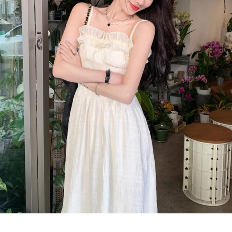 Amazon.co.jp: ロングスカート 夏 キャミソールワンピース ロング