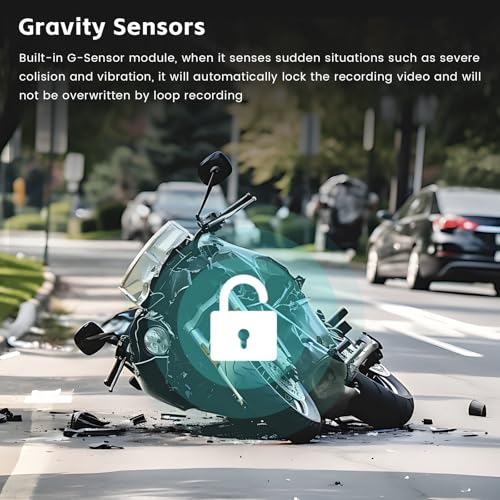 Motorcycle Dual Dash Cam