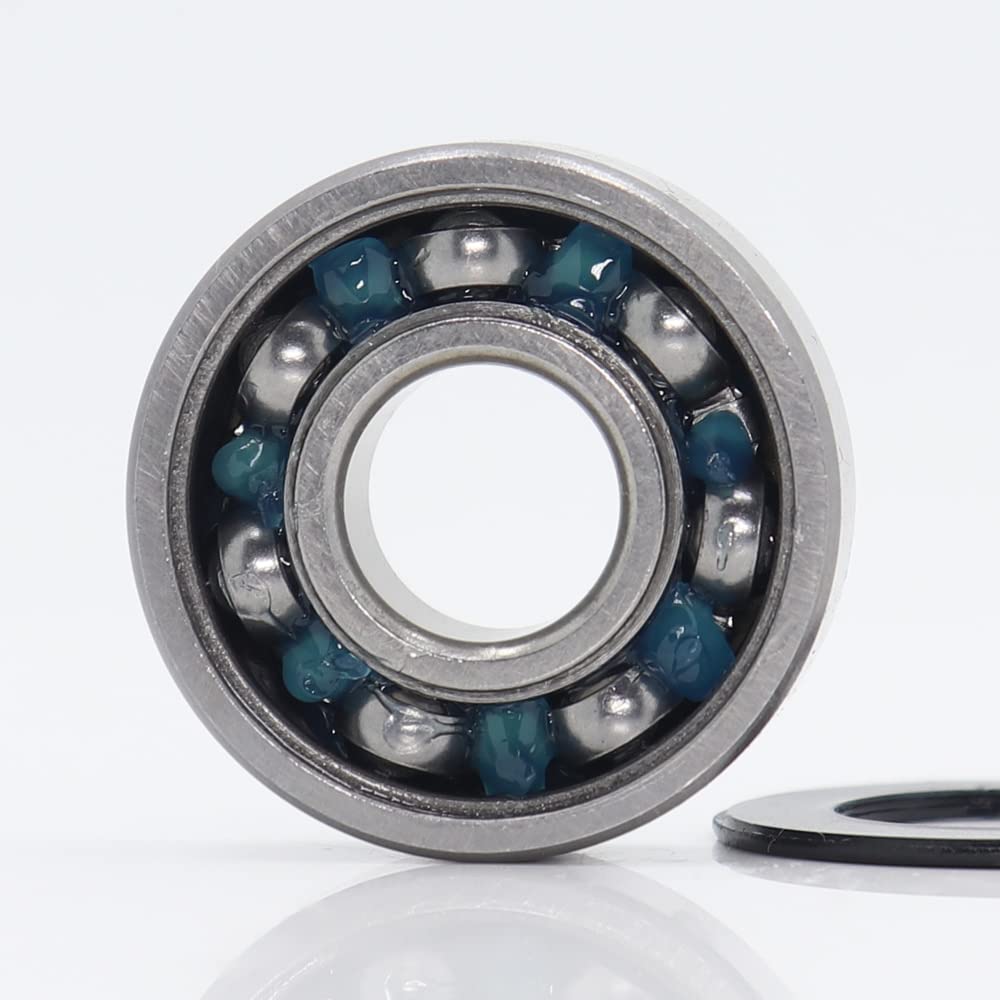 1 PC 6000-2RS roulement de vélo en acier inoxydable 10 * 26 8mm ABEC-3 moyeu de vélo moyeux avant et arrière roue 6000 RS roulements à billes en céramique