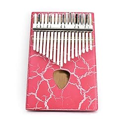 KIKIRon-MusicalInstrument Pouce Piano Ice Crack 17 clés Kalimba en Acajou Portable Piano Complet Veneer Thumb Piano Tune… - Les Beatles, Paul McCartney, John Lennon, RIngo Starr, George Harrison