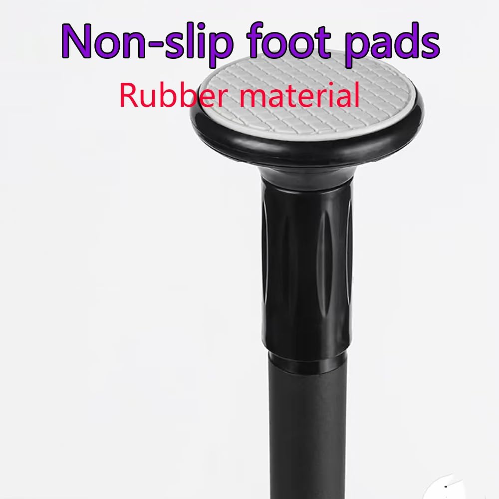 Poste De Soporte De Metall Fregadero Bajo Encimera Soportes Para Fregadero Bajo Montaje Kit De Instalación Para Fregadero De Cocina, Patas De Fregadero De Montaje Inferior, Negro/Blanco(Black,