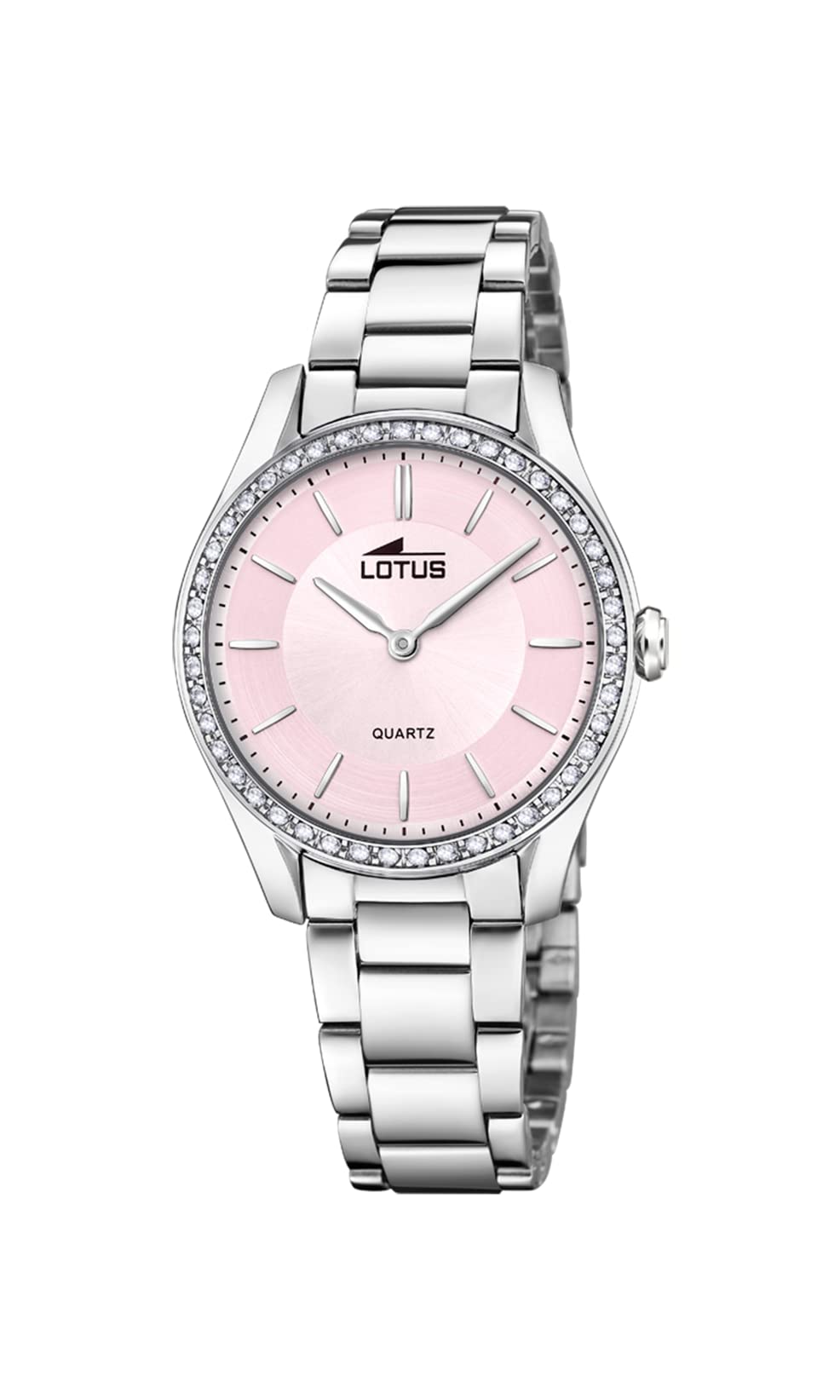 LOTUS Reloj Mujer Analógico de Acero Inoxidable 316l Plateado