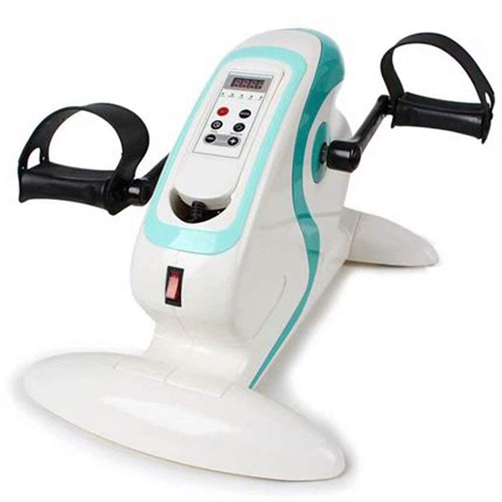 Touch down Rehabilitation Machine Equipment Elderly Stroke Hemiparesis Cerebral Infarction Leg Hand Upper and Lower Limb Training Bicycle Fitness Electric Mini Exercise Bike