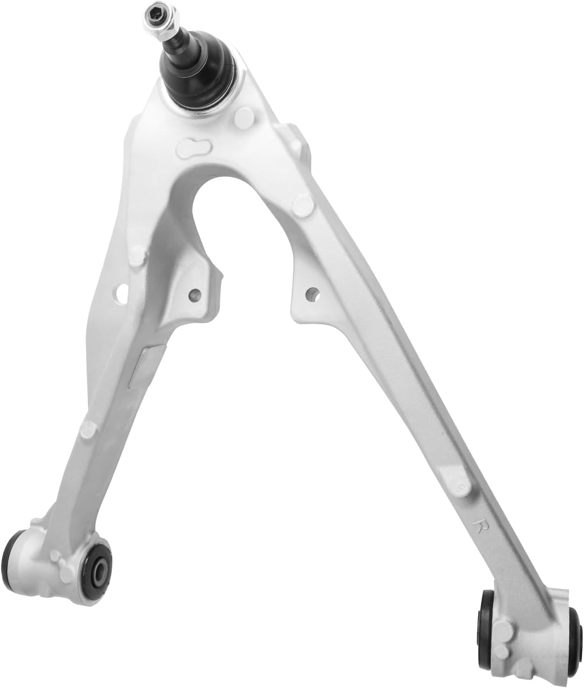 Right Front Lower Control Arm with Ball Joints Set for 2015-2016 Escalade, 2014-2016 Silverado 1500, 2014-2016 Sierra 1500, Yukon, Yukon XL, Control Arm Replacement: 22853474
