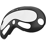 Rc-Z Screen Protector Case for Apple Vision Pro, Hard PC Bumper &amp; Tempered Glass Protective Cover Full Face Cover for Vision Pro VR Headset 2024 Accessories, Black