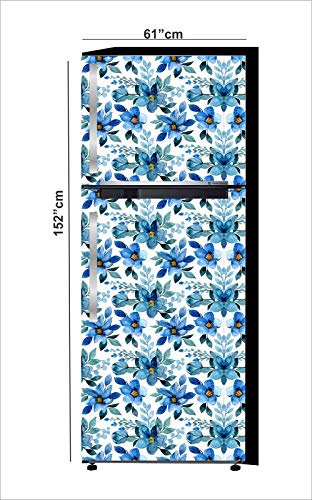 Ruby Décor Decorative Refrigerator Door Sticker PVC Vinyl Fridge Wrap Sticker for Home (160 cm x 60 cm or 63 X 24 Inches) (B091J12MVS) Amazon Price History, Amazon Price Tracker